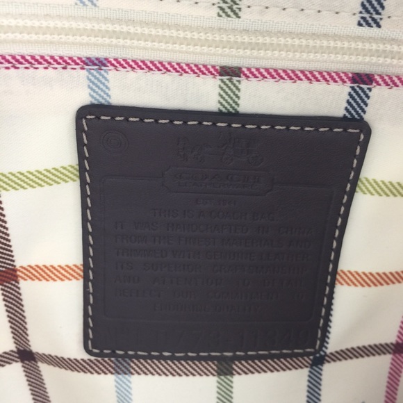 NWT Coach Canvas Tote Bag - Picture 5 of 12